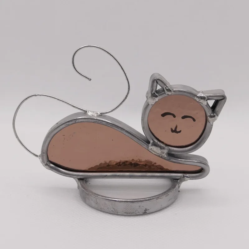 Miniature : Chat couché